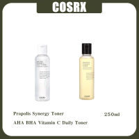 COSRX Propolis Synergy Toner 280ml / AHA BHA Vitamin C Daily Toner 280mlโทนเนอร์แบบน้ำและน้ำหนักเบาเหมาะสำหรับทุกสภาพผิว