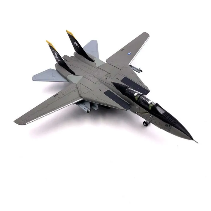 1-100โมเดลทหารของเล่น-f14-tomcat-f-14a-b-fighter-เครื่องบินโลหะแบบจำลองรุ่นของเล่นเก็บสะสมของขวัญจัดส่งฟรี