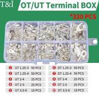 Copper UT/OT Cold-pressed Terminals with U-shaped O-shaped and Fork-shaped options for Crimping Open-nose and Bare Terminal Lugs Electrical Connectors