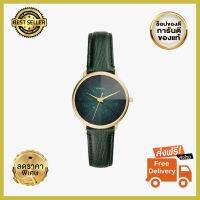 Free Shipping Fossil นาฬิกาข้อมือผู้หญิง Fossil Prismatic Galaxy Three-Hand Green Leather Watch Green รุ่น ES4730 บอกเวลา หรูหรา มีระดับ ประทับใจแฟน