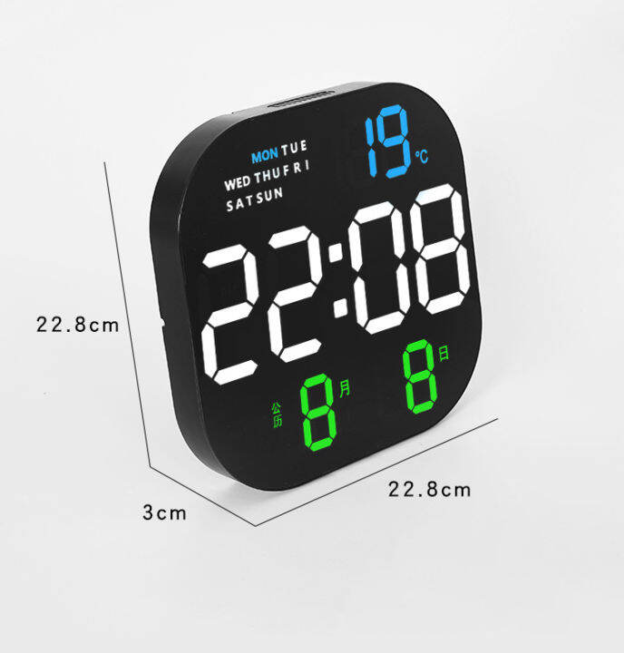 solled-led-digital-wall-clock-10-level-adjustable-brightness-time-temperature-date-display-wall-mounted-remote-control-alarm-clock-pdo