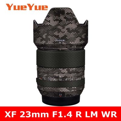 สำหรับ Fuji Fujifilm XF 23มม. F1.4 R LM WR ป้องกันการขีดข่วนสติกเกอร์กล้องโค้ทห่อฟิล์มป้องกันผิว1.4/23 23/1 4
