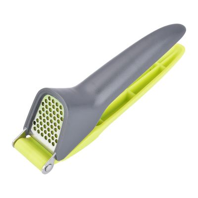 New Type Garlic Press Garlic Rammer Stainless Steel Garlic Plastic Handle Plastic Garlic Rammer Gadgets Kitchen Graters  Peelers Slicers