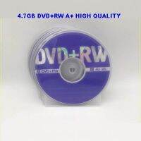 DVD-RW แบบเขียนซ้ำได้4.7GB 4X แผ่นเปล่าเปล่า DVD Re 5ชิ้นล็อต