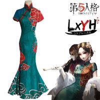 [LXYH- COSER KING] Identity V Crimson Michiko Cosplay เครื่องแต่งกาย Thirteen Niang Cheongsam ชุด qipao Elegant Cheongsam ชุดคอสเพลย์ เครื่องแต่งกายคอสเพลย์ การ์ตูนอะนิเมะ