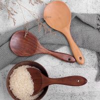 Japanese-style Wood Rice Spoon Rice Paddle Wooden Scoop Kitchen Spoon Ladle Tablespoon Big Serving Spoon Kitchen Tableware Cooking Utensils