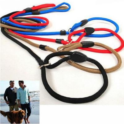 130cm Dog Traction Rope Adjustable Leash Lead Strap Nylon Traction Rope Small Medium Dogs Walk Training Pet Leashes Dog Collar Leashes