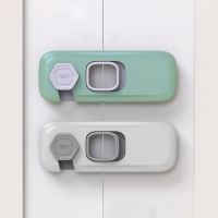 ㍿ Child Safety Cabinet Lock Drawer Door Locks Security Protection Baby Anti-Pinch Hand Baby Safety Lock Refrigerator Safety Buckle