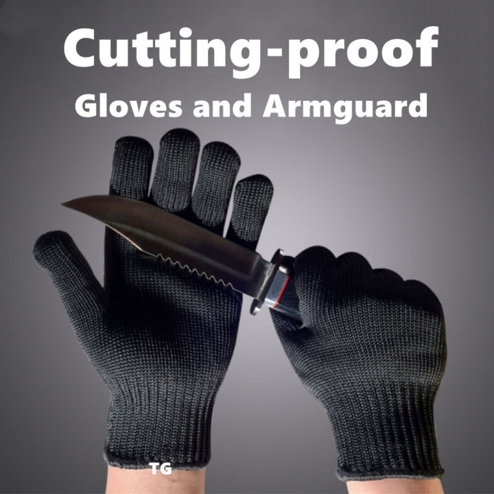 Pair of Anti-Cut, Stab Resistant Hunting Gloves*