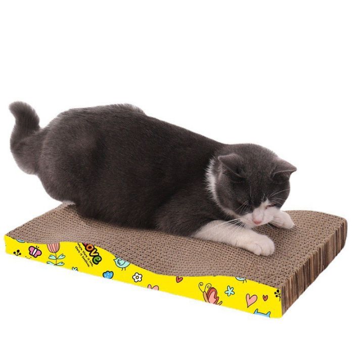 ที่ลับเล็บ-ที่ลับเล็บแมว-ราคาถูก-โซฟาที่ลับเล็บแมว-กระดาษลูกฟูก-แบบ-2-ด้าน-ที่ลับเล็บ-ที่ลับเล็บแมว