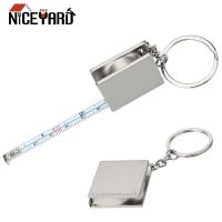 NICEYARD Tape Measure Pull Ruler Key Ring Gauging Tools Retractable Ruler Measuring Tools Portable Keychain Linear Measurement