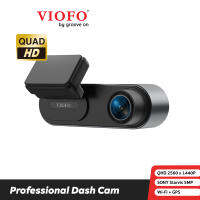 Viofo WM1 กล้องติดหน้ารถ 2K Quad HD Wi-Fi ทนร้อนสูงด้วย Super Capacitor