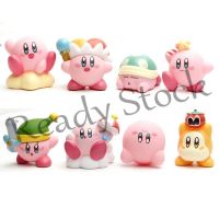 【hot sale】 ▪✺✼ B09 8Pcs/Set TAKARATOMY Kirby Anime Games Cute Cartoon Pink Kirby Waddle Dee Doo Collect Mini Toys Dolls PVC Action Figure Toy For Kids Gifts