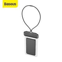 Baseus กระเป๋าโทรศัพท์กันน้ำ7.2นิ้วสำหรับดำน้ำเล่นเซิร์ฟดริฟท์ว่ายน้ำ