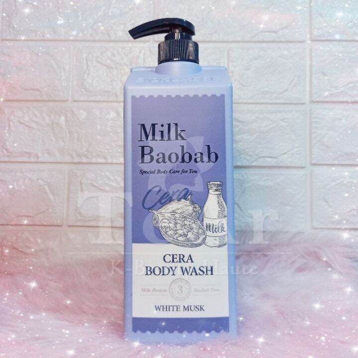 BTS Jungkook Milk Baobab Original Body Wash White Musk 1000ml Lazada PH