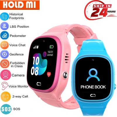 ZZOOI Children Smart Watch SOS Phone Watch Smartwatch Kids With Sim Card Photo Waterproof IP67 Boys Girls Gift For IOS Android