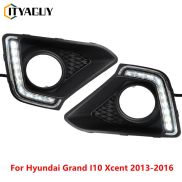 1 Cặp Đèn LED Chạy Ban Ngày Ánh Sáng Trắng Đèn Sương Mù DRL Cho Hyundai