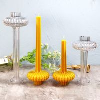 【YF】♟☋✽  Vase Rod Candle Molds Aromath Plastic Injection Wax Mould Supplies