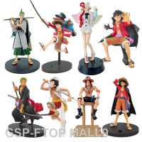 หุ่นหนึ่งชิ้น MALL9จาก FTOP ฟิกเกอร์ Sanji Luffy Zoro 15-25ซม. มีสีคอลเลกชันตุ๊กตาของขวัญมากมาย2023