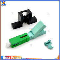 SC APC&amp; UPC Fast Connector Single-Mode Connector FTTH Tool Cold Connector Tool Fiber Optic Fast Connnector 53mm