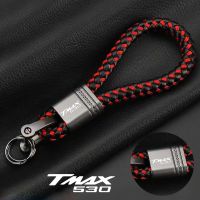 For Yamaha T MAX 530 Tmax 530 T-MAX 530 2012-2021Accessories Custom LOGO Motorcycle Braided Rope Keyring Metal Keychain