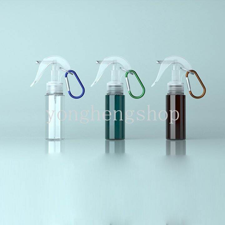 60ml-empty-spray-bottle-carabiner-travel-portable-spray-bottle-refillable-essential-oil-liquid-atomizer-perfume-sprayer