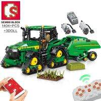 RC NO BOX RC NO BOX SEMBO B รถ RC ควบคุมเมืองเทคนิคใช้ได้กับ MOC Building Bs RC Farmer รถอิฐของขวัญเด็กผู้ชายเด็ก