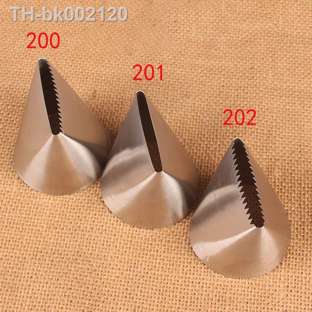 200-201-202-extra-large-stainless-steel-cream-cake-nozzle-icing-piping-nozzles-fondant-pastry-tip-decoration-baking-tool