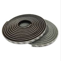 Flexible Self Adhesive Sealing Strips   Door Draught Excluder Brush Window Weather Strips Decorative Door Stops