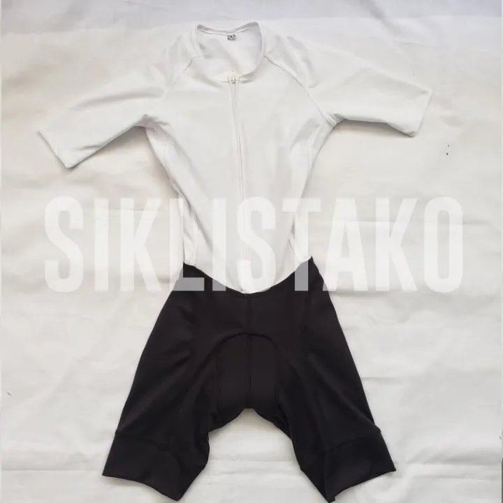 Siklistako White Onesuit Trisuit Cycling Jersey Locally Made Lazada Ph