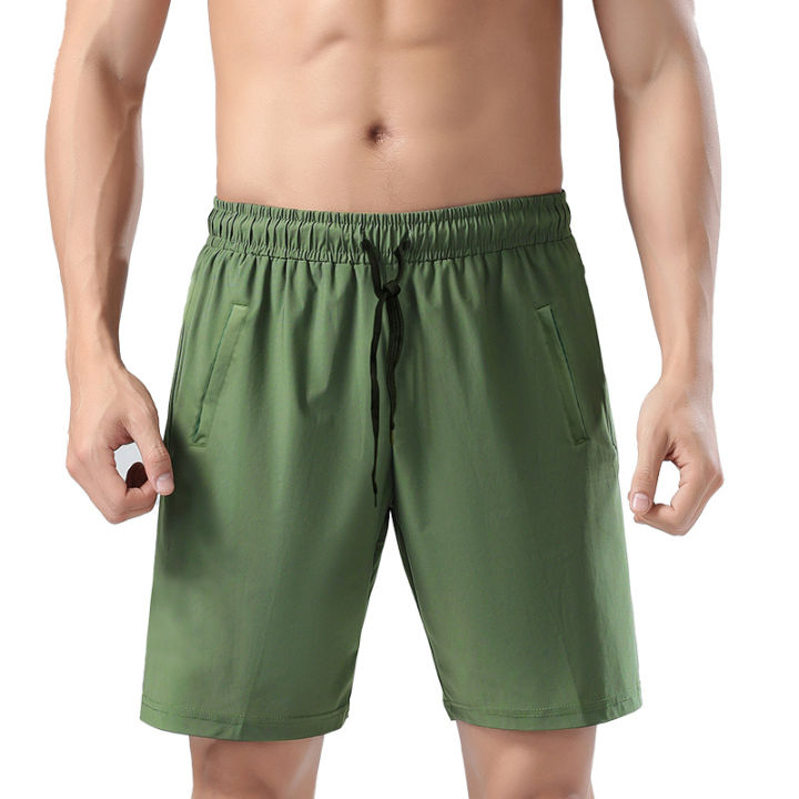 กางเกงขาสั้นกีฬา-pufei-กางเกงระบายความร้อนสำหรับผู้ชายกางเกงห้าส่วนกางเกงวิ่งแห้งเร็วสำหรับออกกำลังกายแบบลำลองฤดูร้อน