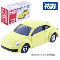 Takara Tomy Tomica No.33โฟล์คสวาเกนรถของเล่น Kit1/66รถ Diecast ของเล่นเด็กแบบคลาสสิกของสะสมหุ่นขนาดเล็ก
