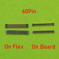 2 5PCS LCD Display FPC Connector On Board For Samsung Galaxy S7 G9300 G9308 G930F S6 G9200 G9209 G9208 G920F Screen Flex 60 Pin