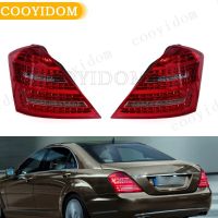 Car LED Tail Stop Signal Rear Fog Reflector lights Brake Lamp Warning Rear Tail Light For Mercedes-Benz W221 S-Class 2007-2012