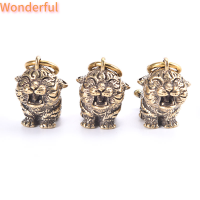 ?【Lowest price】Wonderful จี้รูปตัวการ์ตูนทองเหลืองรูปสัตว์เสือตัวเล็ก