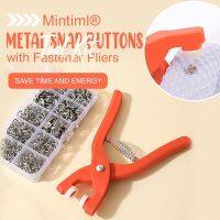 【CW】 Hot Sale Metal Buttons with Fastener Pliers for Sewing and Crafting 50/100/150 Sets Snaps