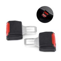 2 Pcs Car Seat Belt Clip Seat Belt Plug Buckle Seatbelt Lock Thick Insert Socket For Car Styling Accessories