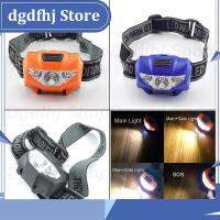 Dgdfhj Shop 5pcs Mini Headlight Portable LED Headlamp Waterproof Head Front Light 3Modes Lighting Outdoor Camping Hiking Head Flashlight