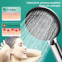 Shower Head Large panel Rainfall High Pressure Adjustable 3 Mode Water-Saving Handheld Massage Showerhead Bathroom Spray Nozzle