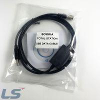 2ชิ้นคุณภาพสูง Sokkia Usb สายสำหรับข้อมูล Sokkia สถานีรวมเหมาะสำหรับ Win7/ระบบ8/10สายดาวน์โหลดยูเอสบีสำรวจ6ขา