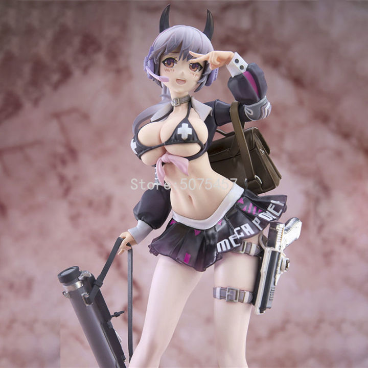 22cm-damtoys-anime-figure-after-school-arena-fourth-shot-megapower-action-figure-elf-vol-4-mega-power-figurine-model-doll-toys