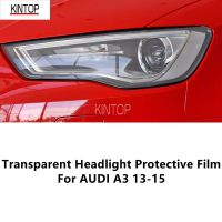 For AUDI A3 13-15 TPU Transparent Headlight Protective Film, Headlight Protection, Film Modification