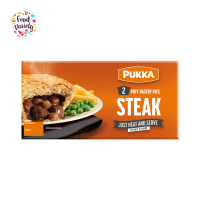 Pukka Steak &amp; Kidney 2 Pcs 218g ปุกก้า สเต็ก แอนด์ ไต 2 ชิ้น 218 กรัม