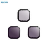 Bộ Lọc ESCAM 3 Trong 1 ND8 + ND16 + ND32 Cho Phụ Kiện Máy Ảnh Màu Đen Telesin GoPro Hero9 thumbnail