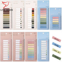 9 Pcs/set 1720 Pages Morandi Color Index Labels Translucent Sticky Tabs Note Flags Page Marks Tabs For Annotating Books