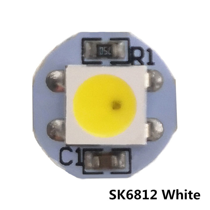 50ชิ้น-100ชิ้น-sk6812-wwa-smd5050-led-ชิป-dc5v-ในตัว-ic-ที่มี10มิลลิเมตรเส้นผ่าศูนย์กลางสีขาว-pcb-คณะกรรมการฮีทซิงค์สีขาวอบอุ่นสีขาวสีเหลืองอำพัน