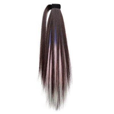 MUS Straight Hair Extension ผ้าไหมอุณหภูมิสูงใช้สำหรับคอนเสิร์ตฮาโลวีน