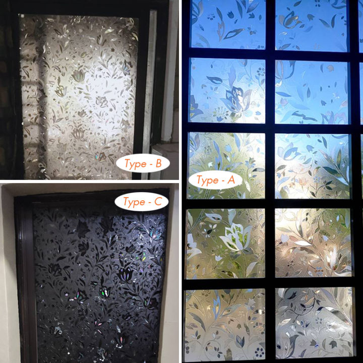 ฟิล์มติดกระจกบ้าน-3d-glass-sticker-ฟิล์มติดกระจก-ฟิล์มติดกระจกสูญญากาศ