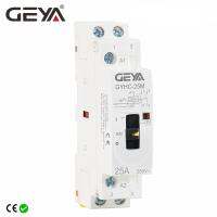 Gratis Ongkir GEYA 25A 20A 16A 2P 2NO 220V 50/60Hz ควบคุมด้วยมือสำหรับใช้ในบ้าน