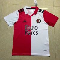 เสื้อกีฬาแขนสั้น ลายทีมชาติฟุตบอล Feyenoord Home Jersey 22-23 คุณภาพสูง ไซซ์ S-XXL